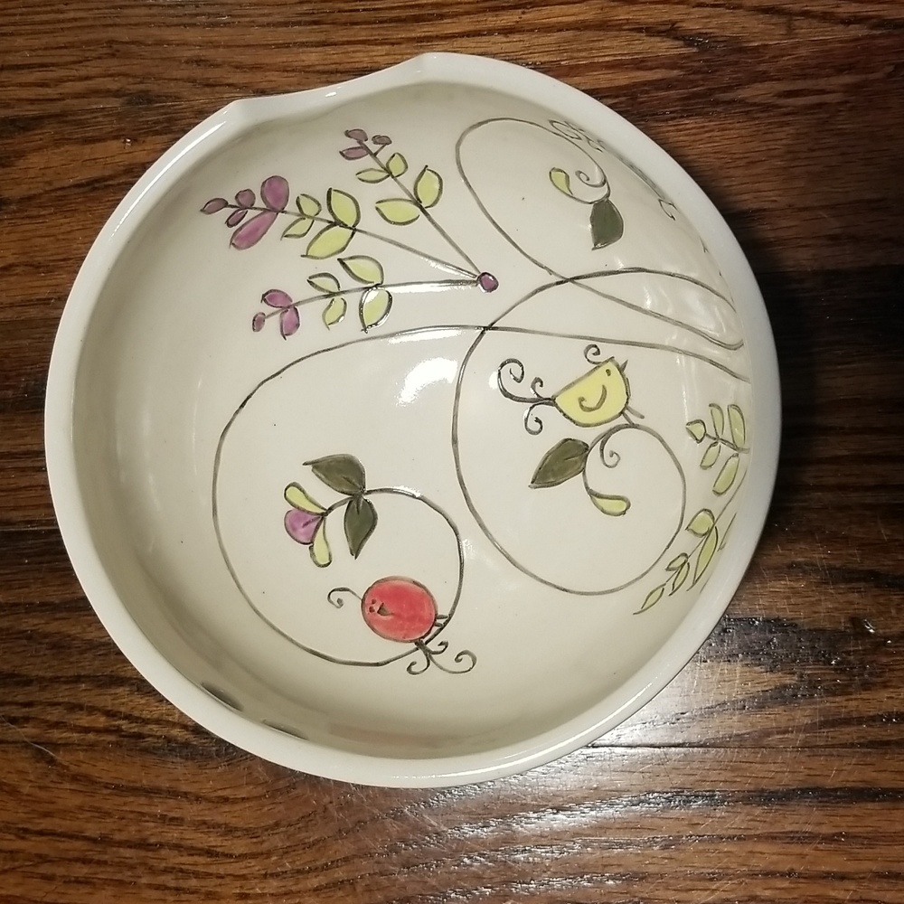 Swirly Gig Birds Rice Bowls by Meghan Bernard - Picture 4 of 7